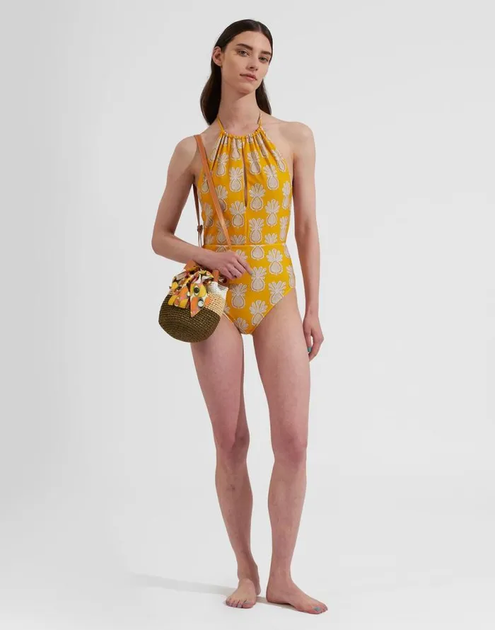 Esther Swimsuit Pineapple Sunflower Women La Double J Swimwear