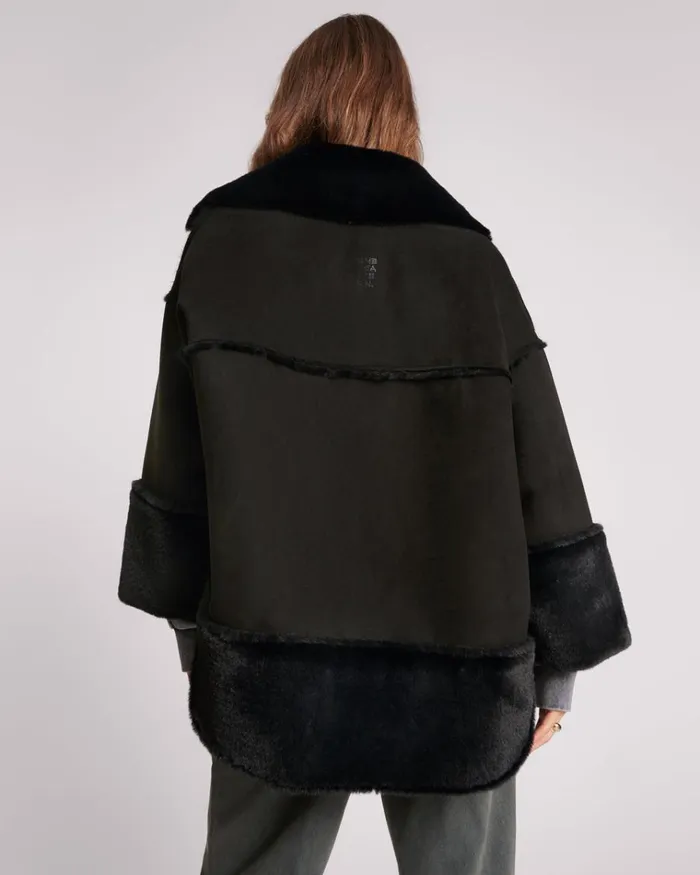 FAUX SHEARLING AVIATOR COAT Women One Teaspoon Jackets FAUX SHEARLING AVIATOR COAT Women One Teaspoon Jackets
