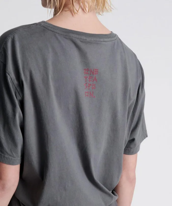 FEEL REAL ORGANIC UNISEX TEE Women One Teaspoon Graphic Tees FEEL REAL ORGANIC UNISEX TEE Women One Teaspoon Graphic Tees