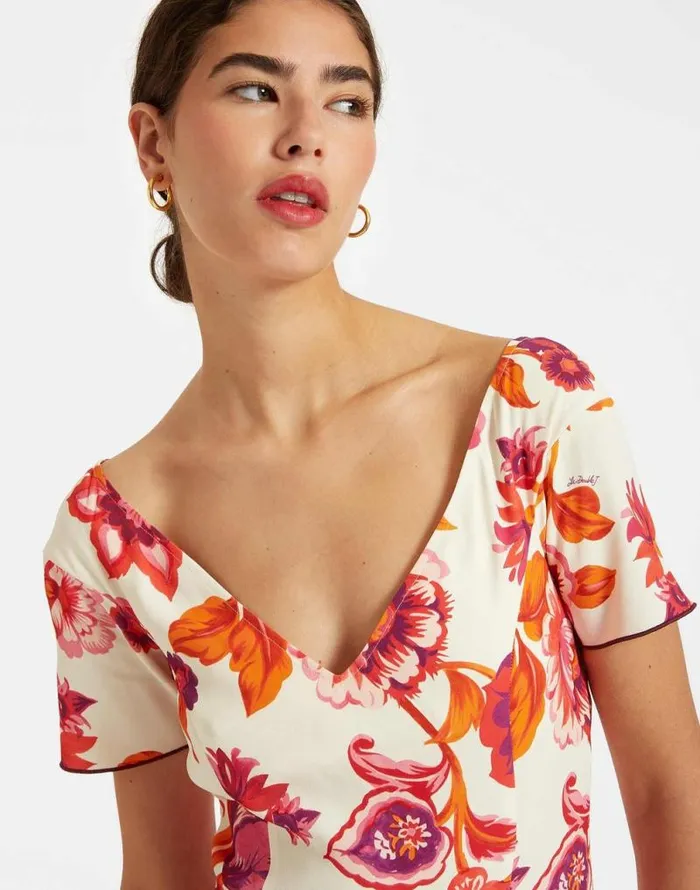 Flamenco Dress Hottie Cream Women La Double J Dresses Flamenco Dress Hottie Cream Women La Double J Dresses