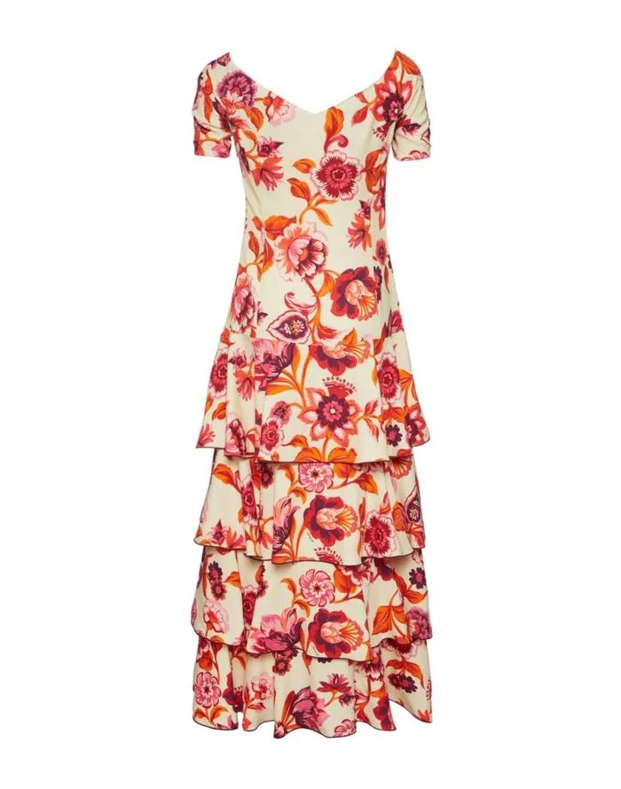 Flamenco Dress Hottie Cream Women La Double J Dresses Flamenco Dress Hottie Cream Women La Double J Dresses