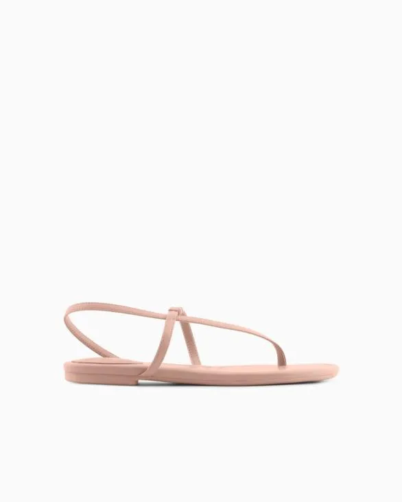 Flip Flops With Strap Pink Women Armani Sandals