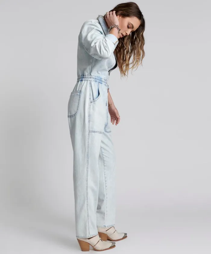 FLORENCE OLIVIA DENIM JUMPSUIT Women One Teaspoon Denim Jumpsuits FLORENCE OLIVIA DENIM JUMPSUIT Women One Teaspoon Denim Jumpsuits
