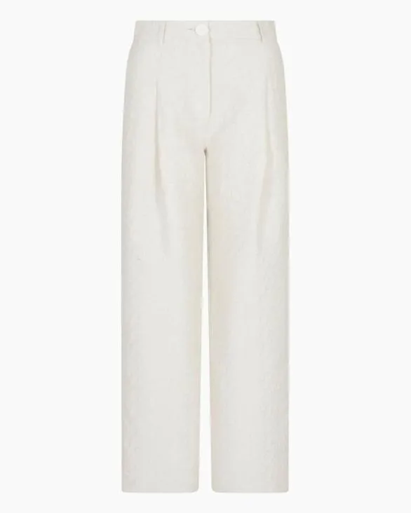 Formal Trousers White Women Armani Matching Sets
