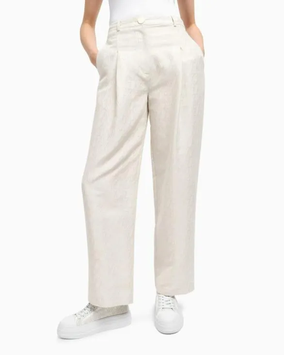 Formal Trousers White Women Armani Matching Sets Formal Trousers White Women Armani Matching Sets