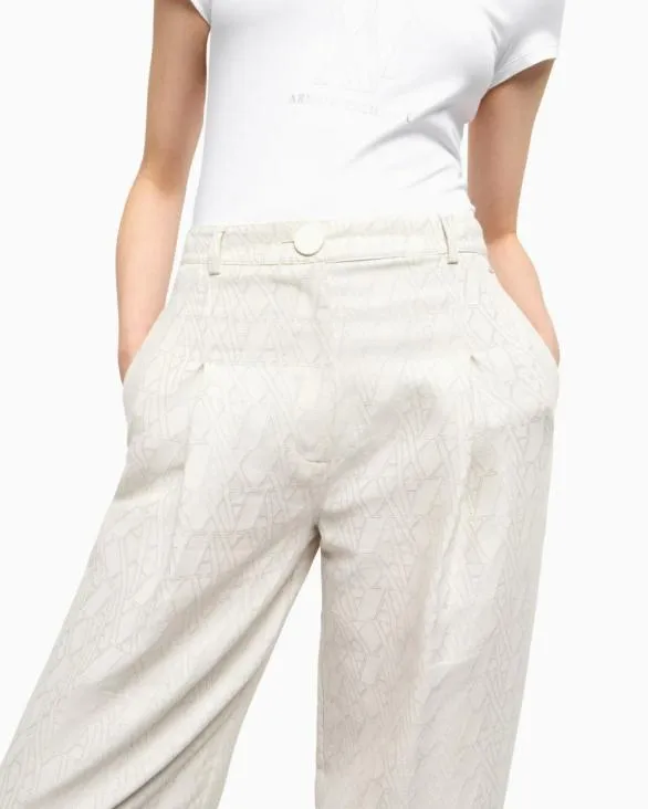 Formal Trousers White Women Armani Matching Sets Formal Trousers White Women Armani Matching Sets