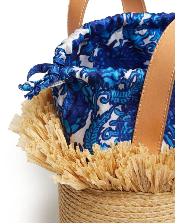 Fringe Secchiello Solid Light Beige Women La Double J Bags and Pochettes Fringe Secchiello Solid Light Beige Women La Double J Bags and Pochettes