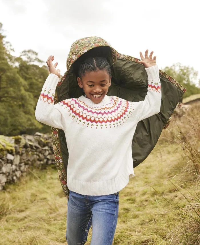 Girls Quilted Jackets Barbour Girls039 Bracken Printed Quilted Jacket Woodland Fox Girls Quilted Jackets Barbour Girls039 Bracken Printed Quilted Jacket Woodland Fox