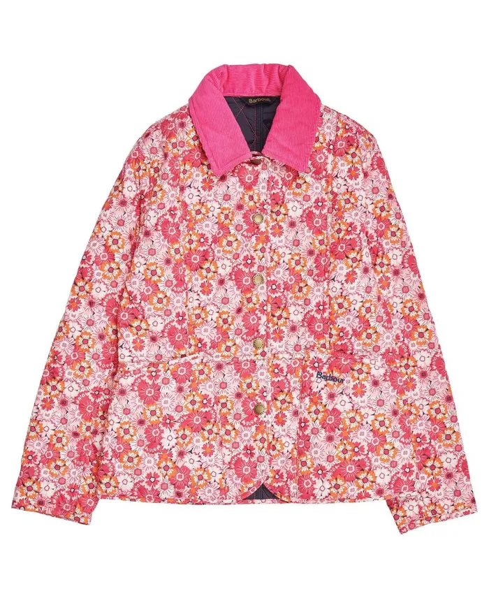 Girls Quilted Jackets Barbour Girls039 Patterned Liddesdale Quilted Jacket Pink Dahlia Floral Girls Quilted Jackets Barbour Girls039 Patterned Liddesdale Quilted Jacket Pink Dahlia Floral