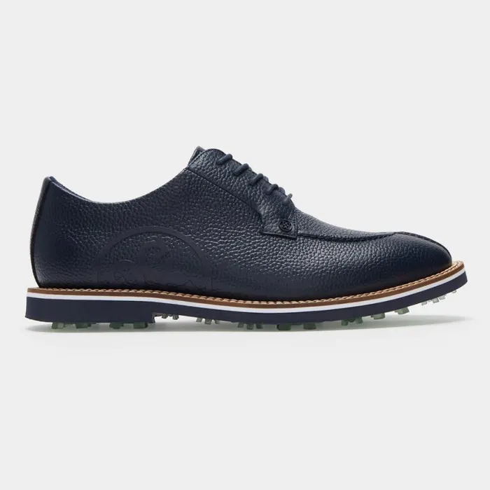 Golf Shoes Men GFORE GALLIVANTER PEBBLE LEATHER SPLIT TOE GOLF SHOE Twilight