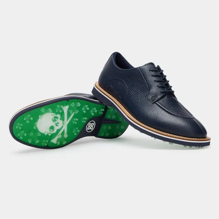 Golf Shoes Men GFORE GALLIVANTER PEBBLE LEATHER SPLIT TOE GOLF SHOE Twilight