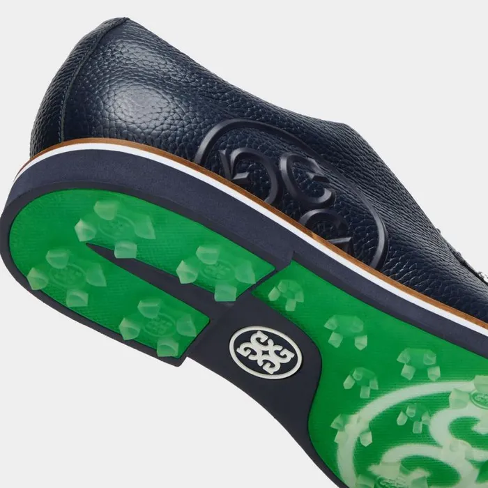 Golf Shoes Men GFORE GALLIVANTER PEBBLE LEATHER SPLIT TOE GOLF SHOE Twilight