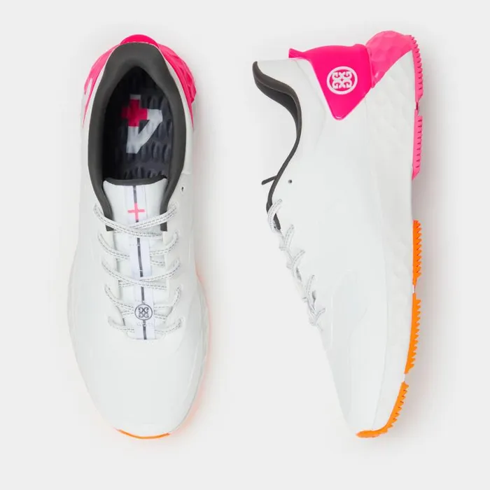 Golf Shoes Men GFORE MG4 CONTRAST GOLF SHOE Knockout Pink Shocking Orange Golf Shoes Men GFORE MG4 CONTRAST GOLF SHOE Knockout Pink Shocking Orange