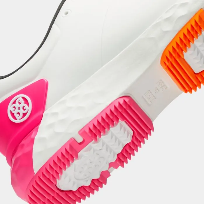 Golf Shoes Men GFORE MG4 CONTRAST GOLF SHOE Knockout Pink Shocking Orange Golf Shoes Men GFORE MG4 CONTRAST GOLF SHOE Knockout Pink Shocking Orange