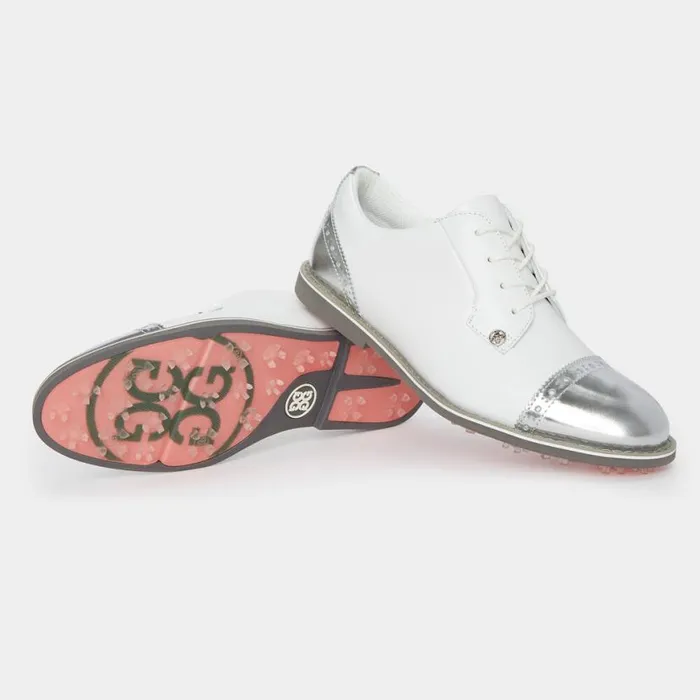 Golf Shoes Women GFORE GALLIVANTER LEATHER CAP TOE GOLF SHOE Snow Golf Shoes Women GFORE GALLIVANTER LEATHER CAP TOE GOLF SHOE Snow