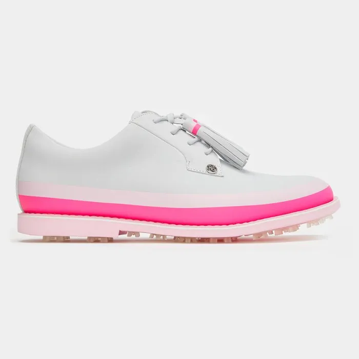 Golf Shoes Women GFORE GALLIVANTER NUBUCK LEATHER TASSEL TUXEDO GOLF SHOE Nimbus Golf Shoes Women GFORE GALLIVANTER NUBUCK LEATHER TASSEL TUXEDO GOLF SHOE Nimbus