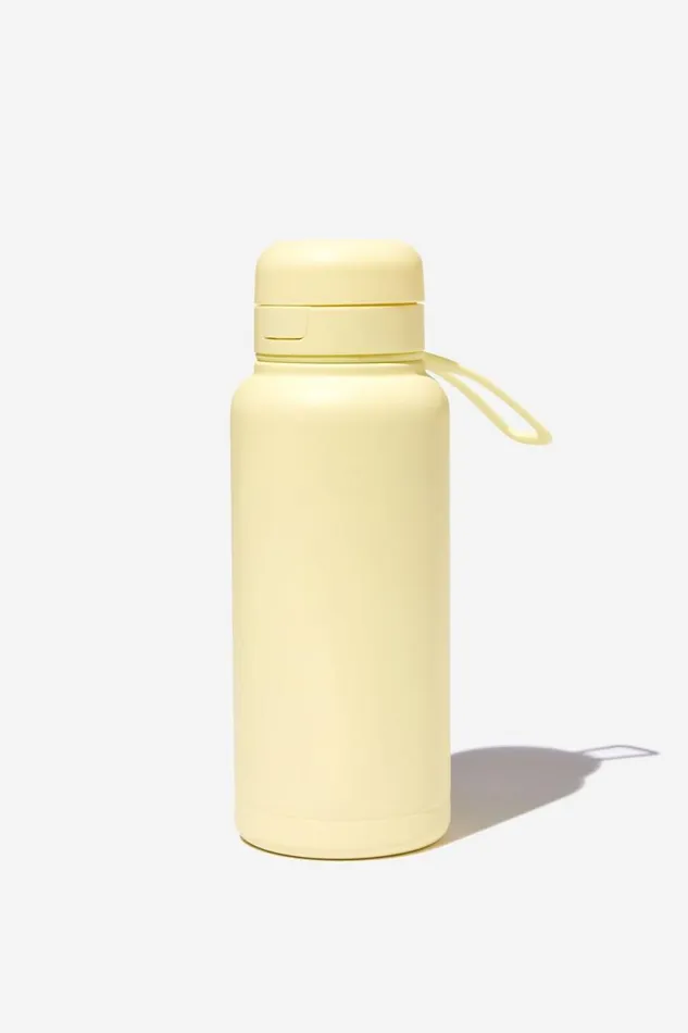 Grab And Go Drink Bottle 1L Yellow Dream Women Cotton On Accessories