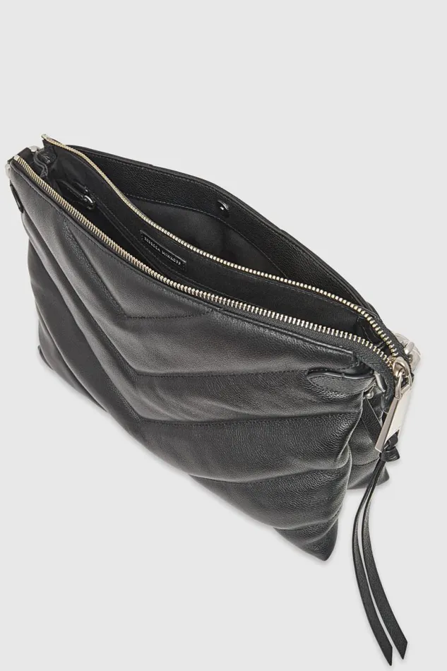 Handbags Crossbody Bags Rebecca Minkoff Edie Maxi Crossbody Blackpalladium