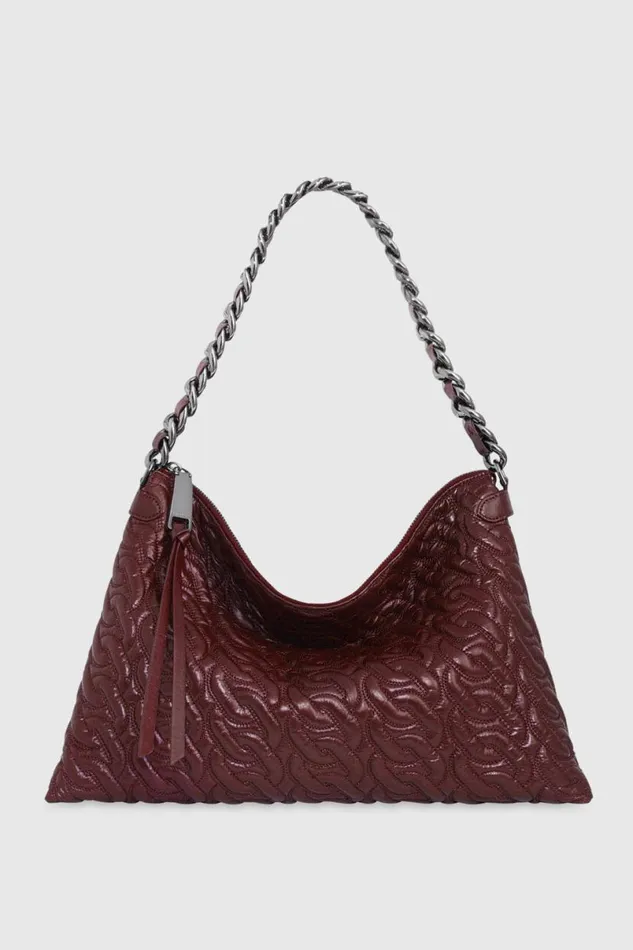 Handbags Shoulder Bags Rebecca Minkoff Chain Quilt Shoulder Bag Garnetgunmetal Handbags Shoulder Bags Rebecca Minkoff Chain Quilt Shoulder Bag Garnetgunmetal