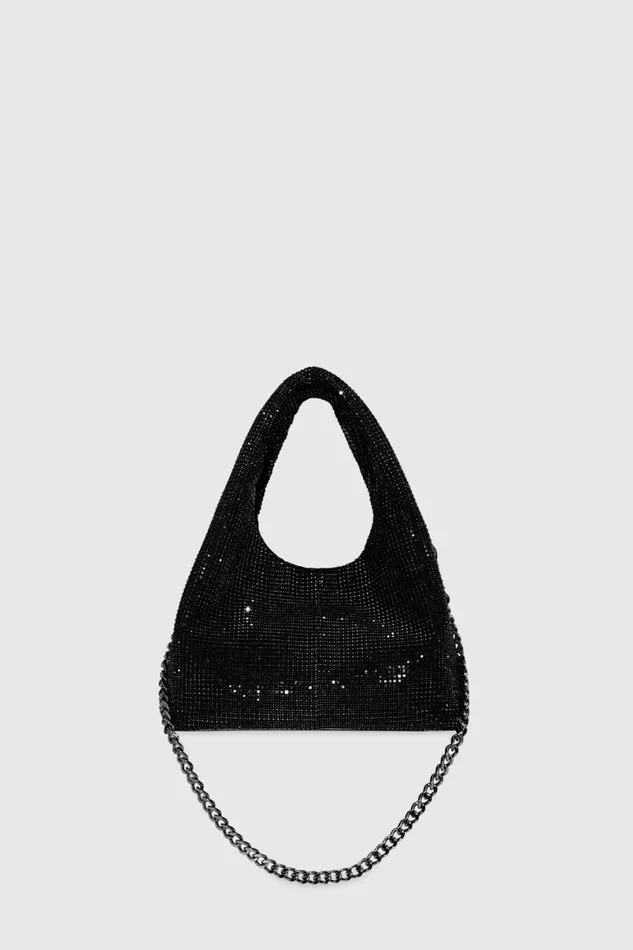 Handbags Shoulder Bags Rebecca Minkoff Crystal Mini Chain Carryall Blackgunmetal Handbags Shoulder Bags Rebecca Minkoff Crystal Mini Chain Carryall Blackgunmetal