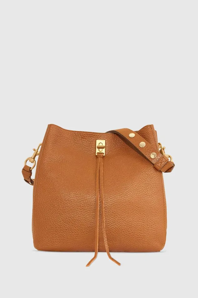 Handbags Shoulder Bags Rebecca Minkoff Darren Shoulder Bag Caramello