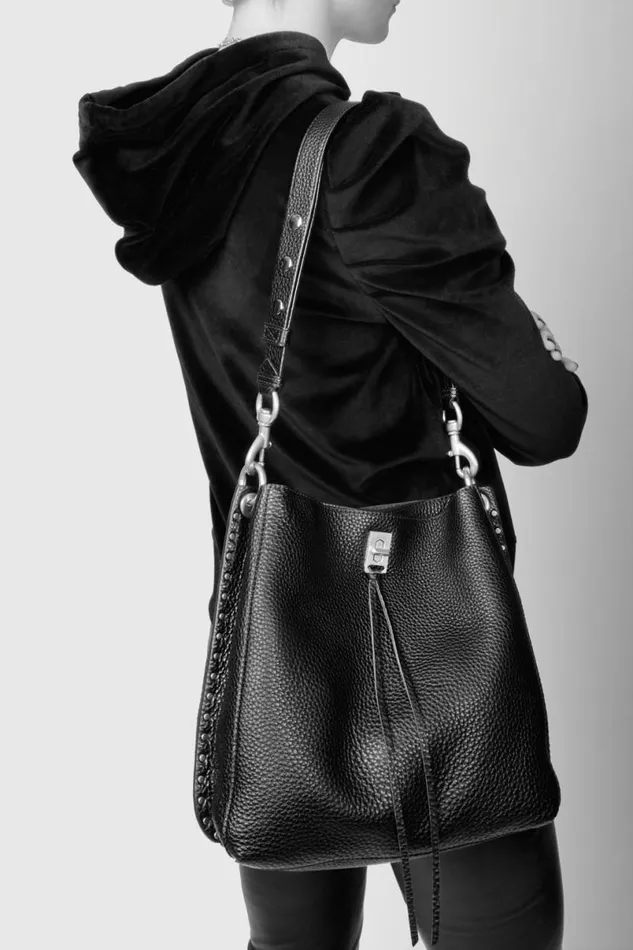Handbags Shoulder Bags Rebecca Minkoff Darren Shoulder Bag Caramello