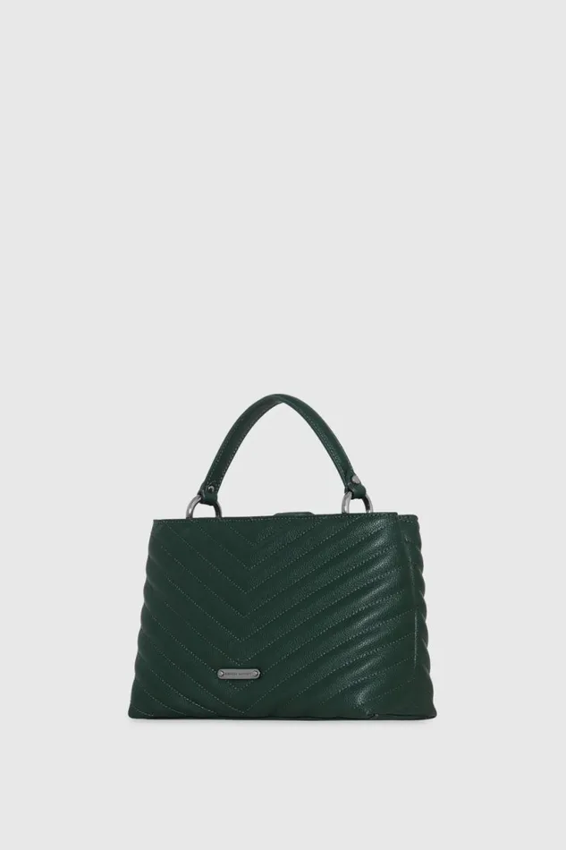 Handbags Top Handle Bags Rebecca Minkoff Edie Top Handle Satchel Bottle Green Handbags Top Handle Bags Rebecca Minkoff Edie Top Handle Satchel Bottle Green