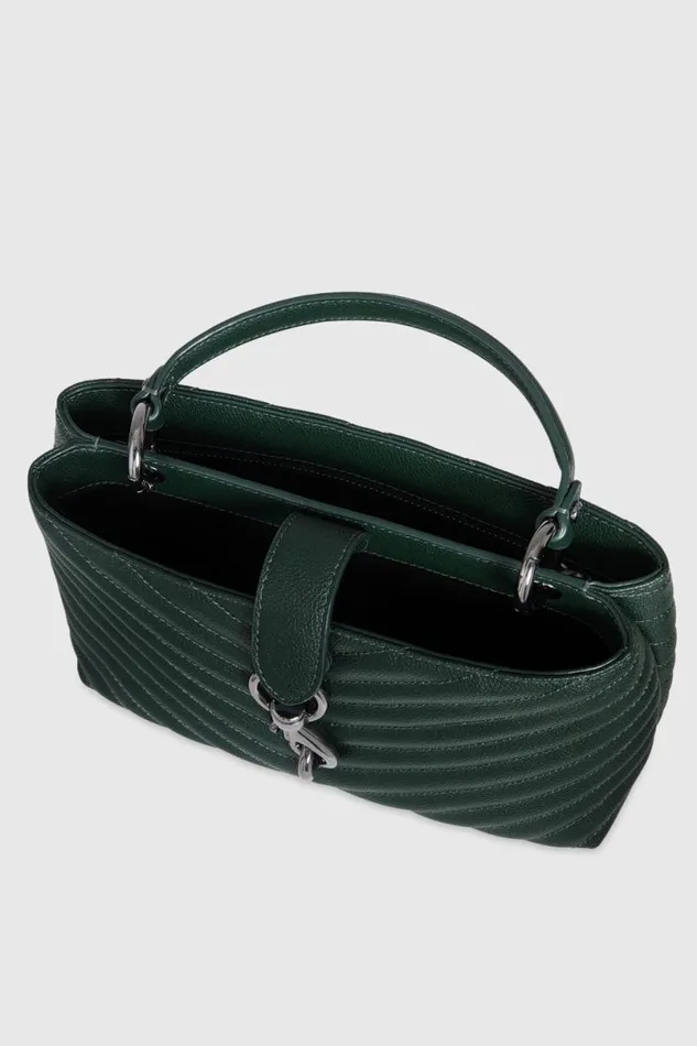 Handbags Top Handle Bags Rebecca Minkoff Edie Top Handle Satchel Bottle Green Handbags Top Handle Bags Rebecca Minkoff Edie Top Handle Satchel Bottle Green