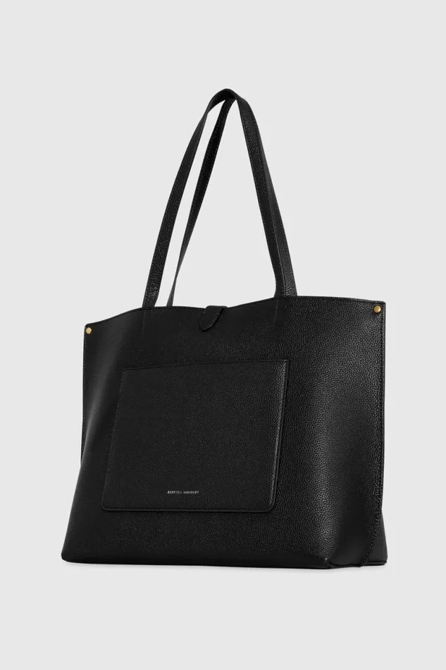 Handbags Tote Bags Rebecca Minkoff Megan Tote Blackantique Brass