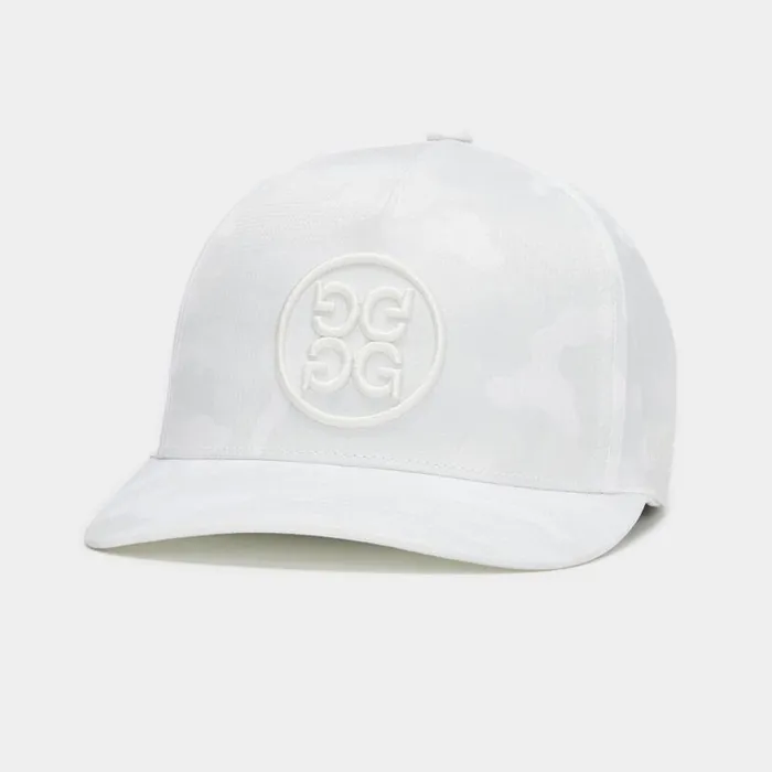 Hats MenWomen GFORE CAMO CIRCLE G039S RIPSTOP SNAPBACK Snow Camo
