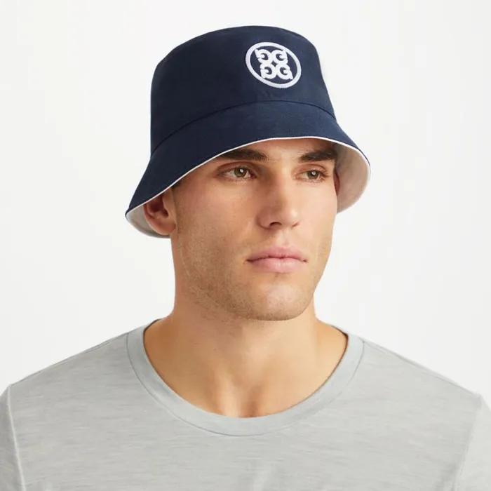 Hats MenWomen GFORE CIRCLE G039S REVERSIBLE COTTON TWILL BUCKET HAT Snowtwilight Hats MenWomen GFORE CIRCLE G039S REVERSIBLE COTTON TWILL BUCKET HAT Snowtwilight