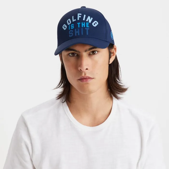 Hats MenWomen GFORE GOLFING IS THE SHT TWILL SNAPBACK HAT Racer Hats MenWomen GFORE GOLFING IS THE SHT TWILL SNAPBACK HAT Racer