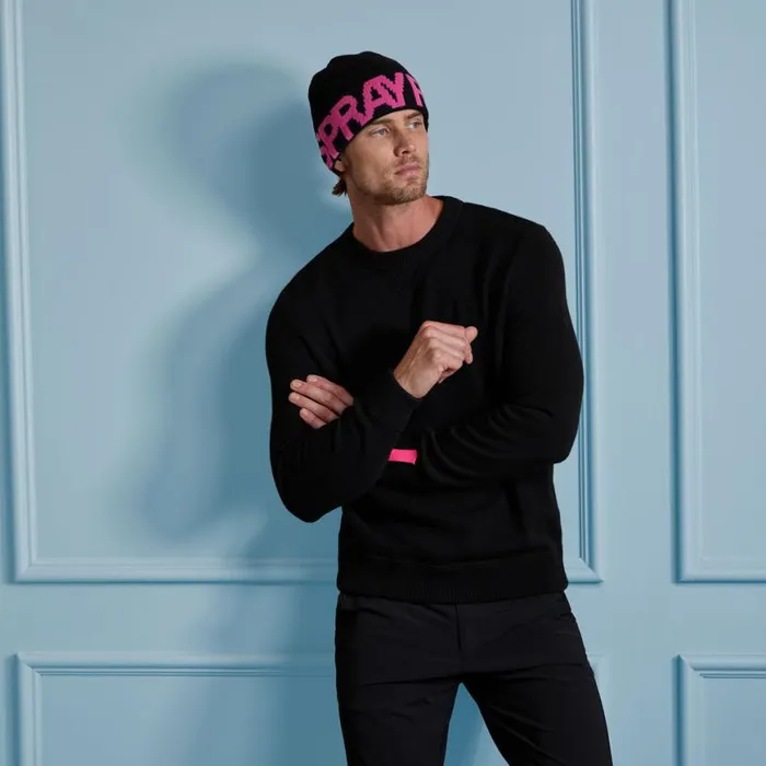 Hats MenWomen GFORE LTD RELEASE PRAY FOR BIRDIES MERINO WOOL BEANIE Onyx Hats MenWomen GFORE LTD RELEASE PRAY FOR BIRDIES MERINO WOOL BEANIE Onyx