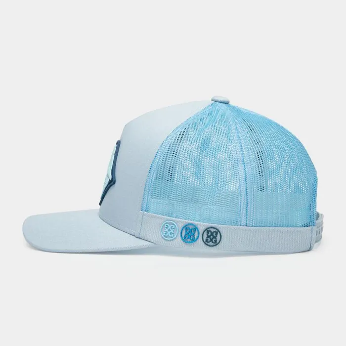 Hats Women GFORE MOTHER GOLFER PATCH TRUCKER HAT Daybreak Hats Women GFORE MOTHER GOLFER PATCH TRUCKER HAT Daybreak