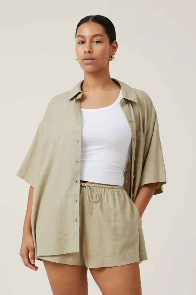 Haven Short Desert Sage Women Cotton On Shorts