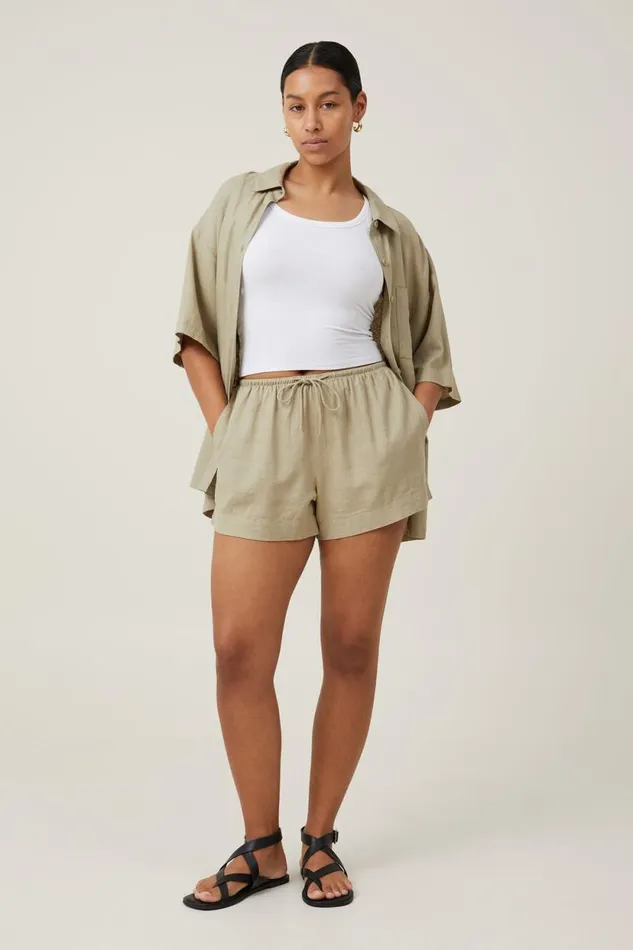 Haven Short Desert Sage Women Cotton On Shorts