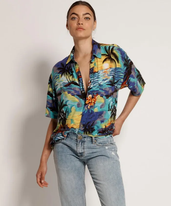 HAWAIIAN SHIRT MULTI Women One Teaspoon Shirts