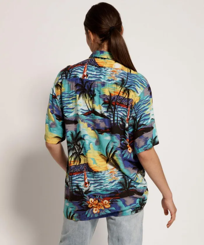 HAWAIIAN SHIRT MULTI Women One Teaspoon Shirts HAWAIIAN SHIRT MULTI Women One Teaspoon Shirts