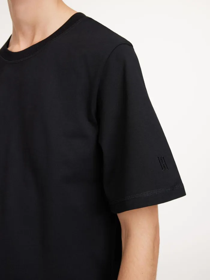 Hedil TShirt Black Women By Malene Birger Tops and Blouses