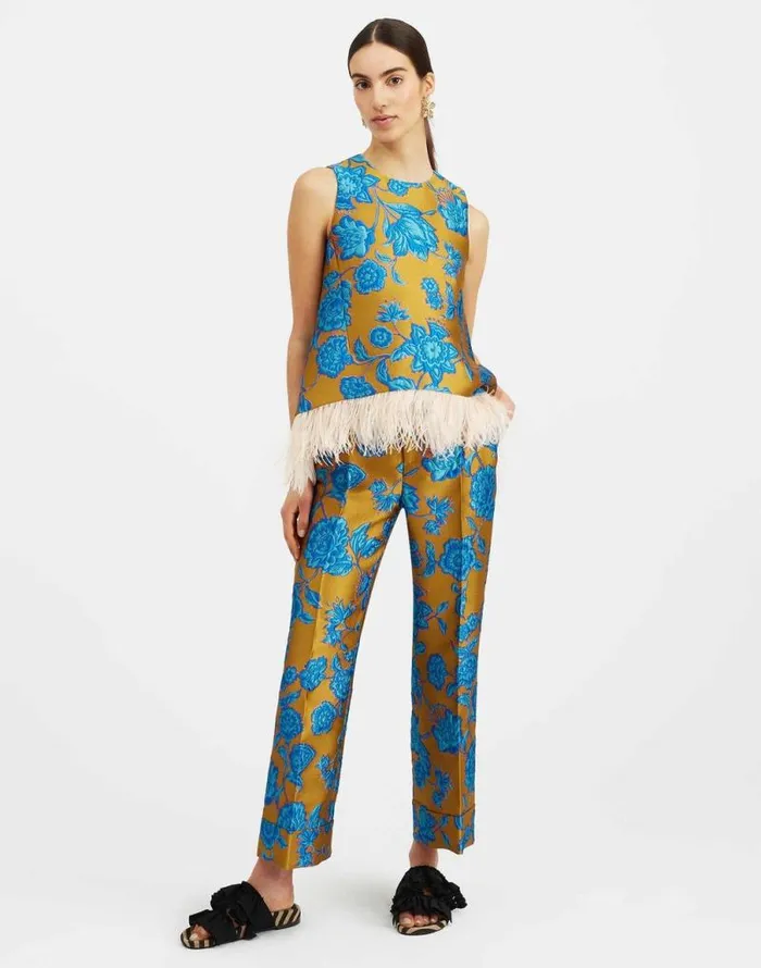 Hendrix Pants Hottie Turquoise Women La Double J Shorts and Pants