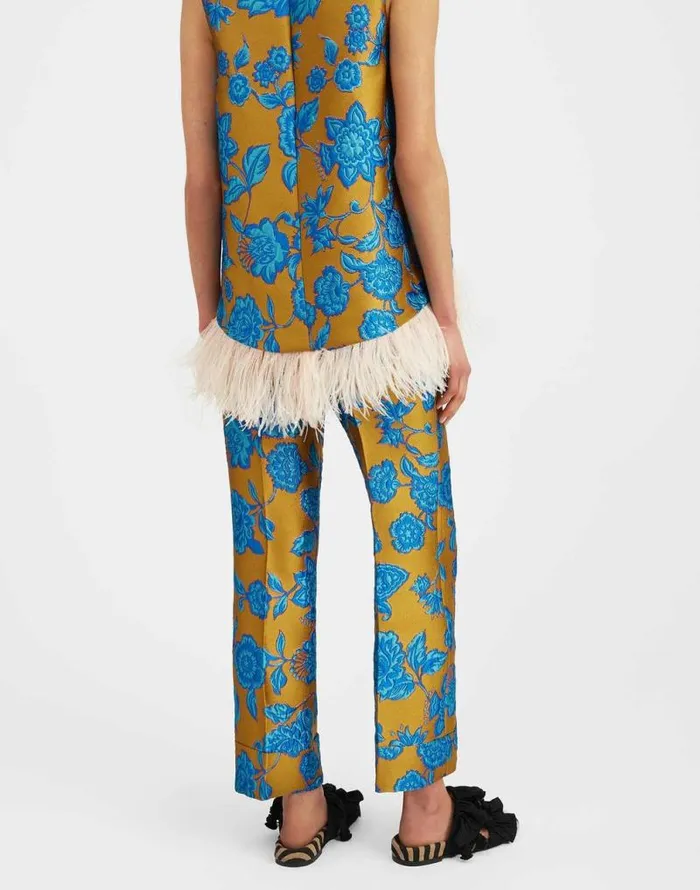 Hendrix Pants Hottie Turquoise Women La Double J Shorts and Pants Hendrix Pants Hottie Turquoise Women La Double J Shorts and Pants