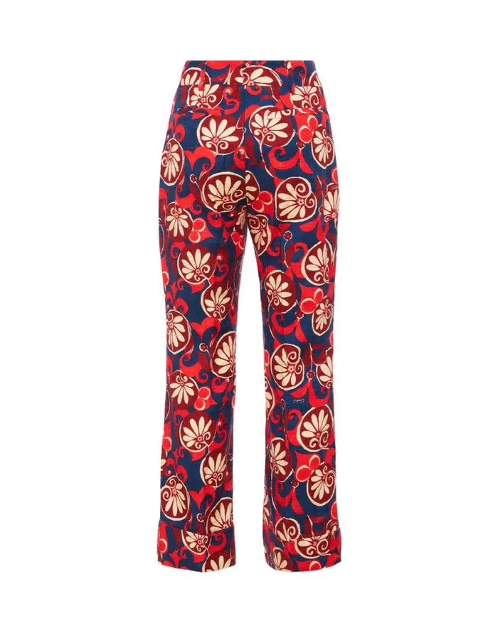 Hendrix Pants Moonflower Navy Women La Double J Shorts and Pants Hendrix Pants Moonflower Navy Women La Double J Shorts and Pants