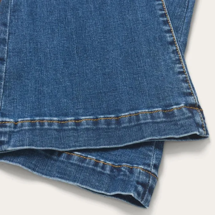 High Waist Flare Jean Blue Women Stetson Denim