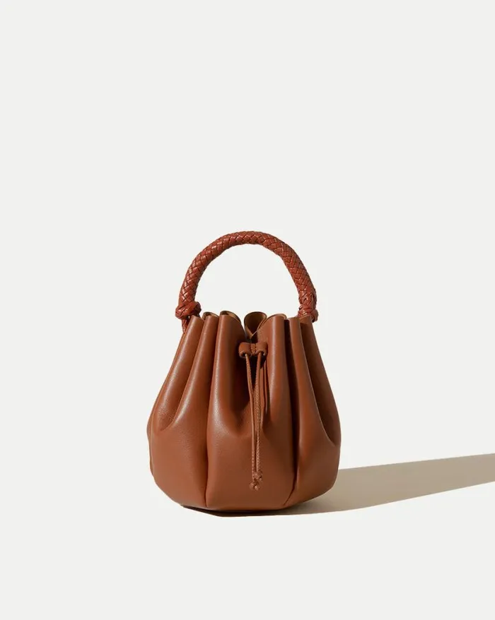 Home and Accessories Shop Veronica Beard Tan Molina Mini Bag Chestnut