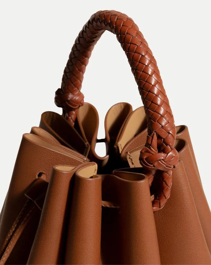 Home and Accessories Shop Veronica Beard Tan Molina Mini Bag Chestnut