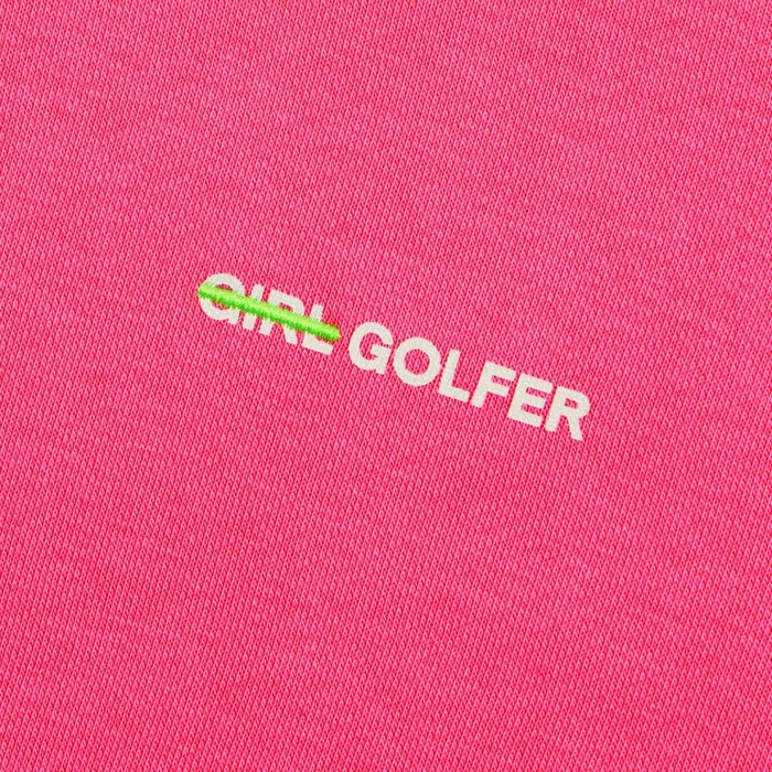 Hoodies and Tees Women GFORE GOLFER FRENCH TERRY OVERSIZED HOODIE Knockout Pink Hoodies and Tees Women GFORE GOLFER FRENCH TERRY OVERSIZED HOODIE Knockout Pink