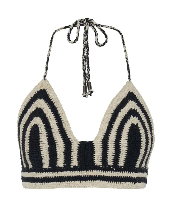 HYPNOTIZED HAND CROCHET BRALETTE Women One Teaspoon Intimates HYPNOTIZED HAND CROCHET BRALETTE Women One Teaspoon Intimates
