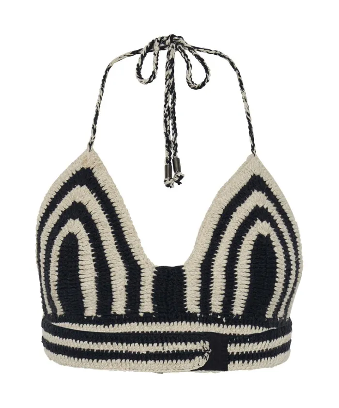 HYPNOTIZED HAND CROCHET BRALETTE Women One Teaspoon Intimates HYPNOTIZED HAND CROCHET BRALETTE Women One Teaspoon Intimates