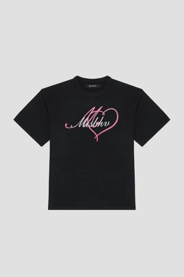 I Love TShirt Black Women MISBHV TShirts