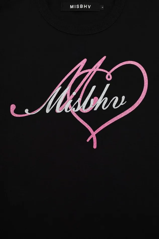 I Love TShirt Black Women MISBHV TShirts